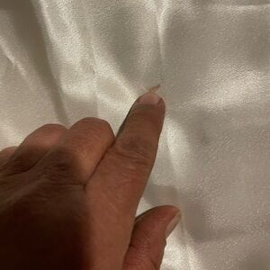 Satin White Women's Skirt - Classic Shine